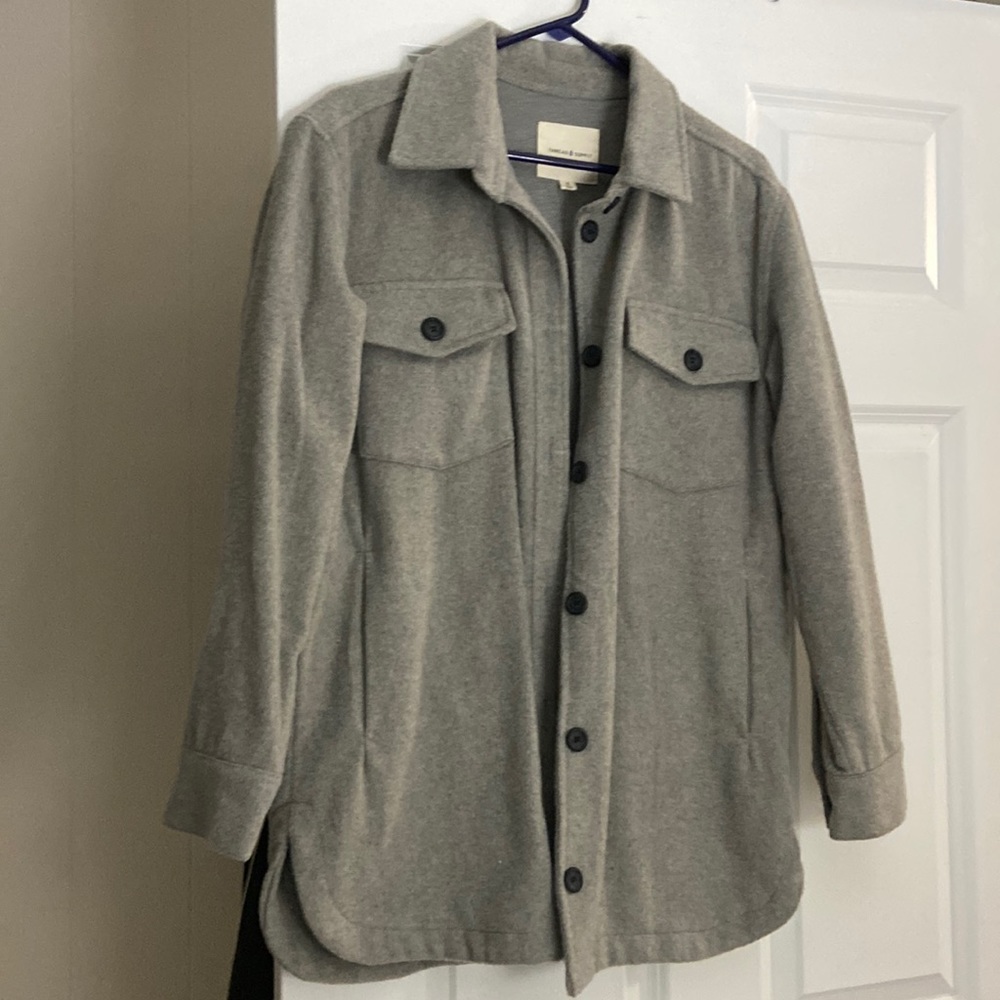 Thread and supply Shacket
